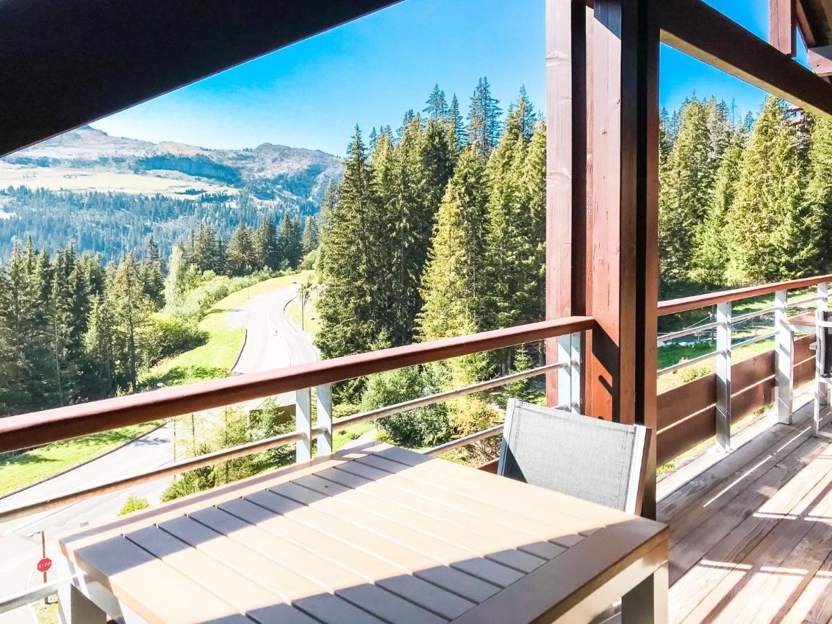 Private Penthouse 2-Bed Apartment, Ski In And Out In 5* Flaine Residence Bagian luar foto