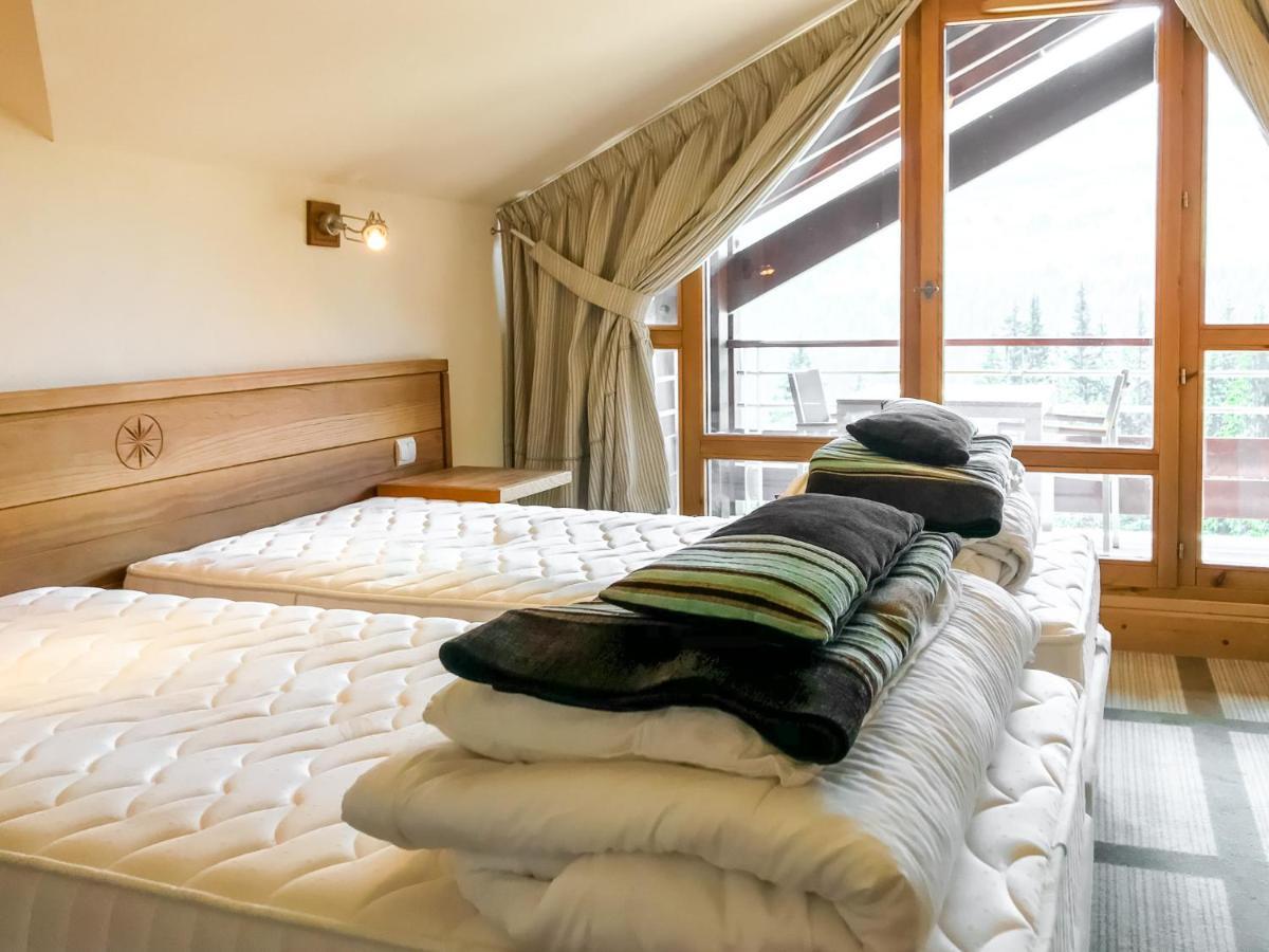 Private Penthouse 2-Bed Apartment, Ski In And Out In 5* Flaine Residence Bagian luar foto